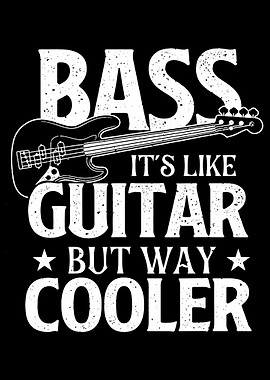Bass Guitar Quote, Bass Guitar Art - Bass Guitar Player Gift - Boho Music Poster, Bass Guitar Print, Gift for Bassist