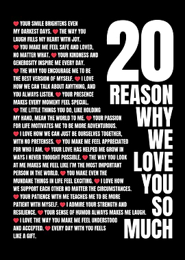 20 Reasons Why We Love You