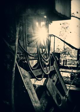 Rusty Industrial Machinery