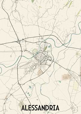 Alessandria City Map