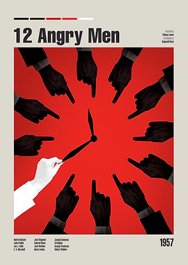 12 Angry Men Movie Poster