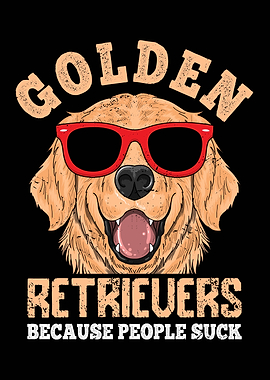 Golden Retriever Dog Design