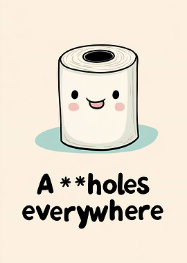 Toilet Paper Cartoon