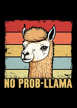 No Prob-Llama Retro Llama