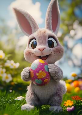 Cute Easter Bunny