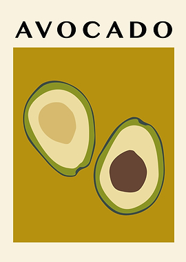 Avocado Illustration
