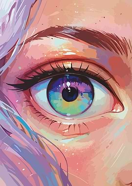 Anime Eye Art
