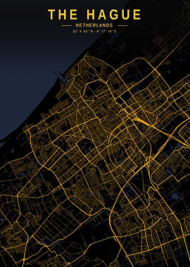 The Hague Golden Map