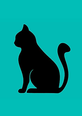 Black Cat Silhouette