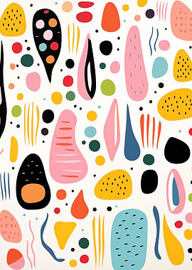 Abstract Colorful Shapes