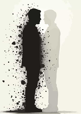 Black and White Silhouette