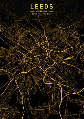 Leeds Golden Map