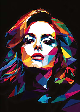 Adele Pop Art Portrait