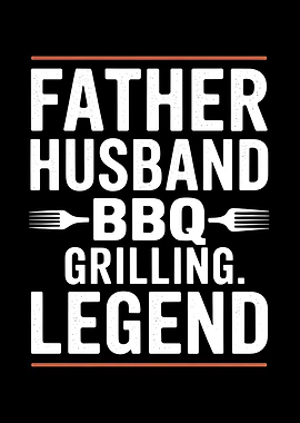 Funny Grilling Father