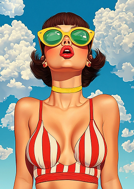 Retro Pinup Girl