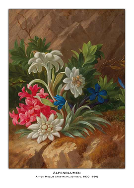 Alpine Flowers Painting