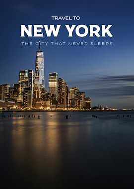 New York Travel Print