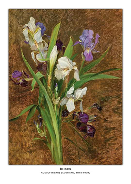 Irises Painting