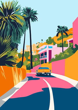 60s California Abstract Minimalist Art