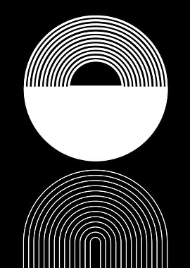 Abstract Rainbow Art