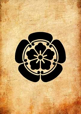 Japanese Floral Crest