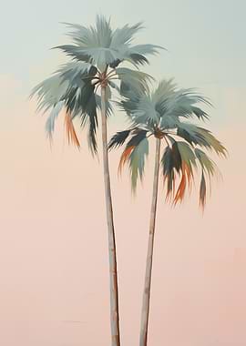 Palm Trees Sunset