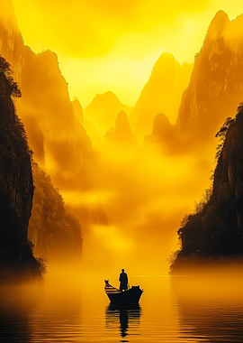 Golden Mountain Lake