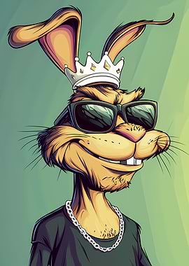 Cool King Bunny – Streetwise Royalty