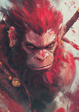 Red-Haired Monkey Warrior