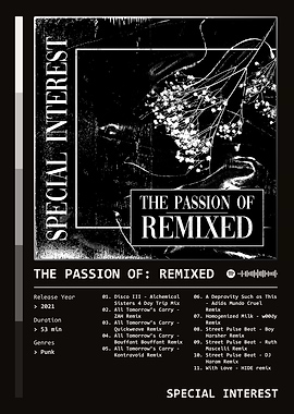 The Passion Of: Remixed (2021) Album by Special Interest