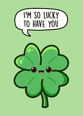 Lucky Four Leaf Clover