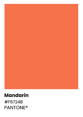Pantone Mandarin Color