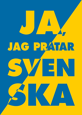 Ja jag pratar Svenska, Yes I speak Swedish
