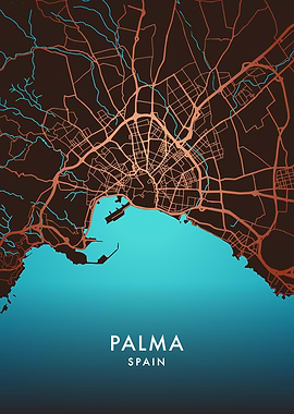 Palma de Mallorca Map
