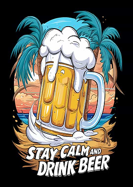 Stay Calm and Drink Beer