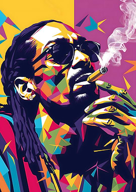 Snoop Dogg Pop Art