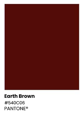 Pantone Earth Brown Color