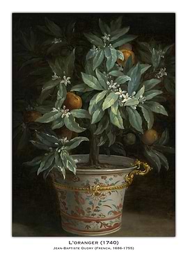 Orange Tree Painting
