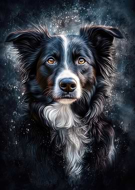 Border Collie Portrait