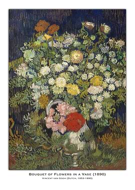 Van Gogh Flowers in Vase