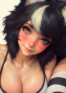 Anime Girl Portrait