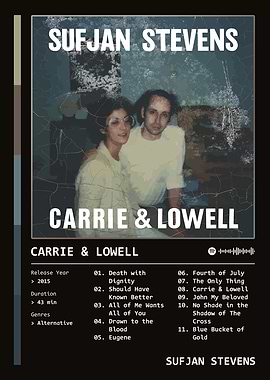 Carrie & Lowell (2015) Album by Sufjan Stevens