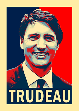 Trudeau Canadian Hope Poster
