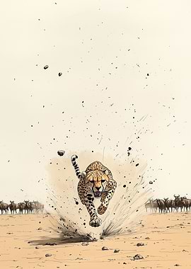 Cheetah Sprint