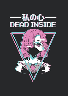 Anime Girl Glitch Art