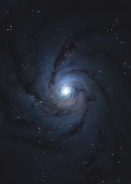 Spiral Galaxy in Space