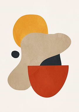 Abstract Shapes Art Print