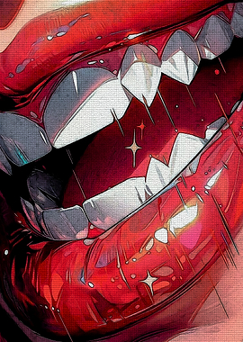 Red Lips and Fangs