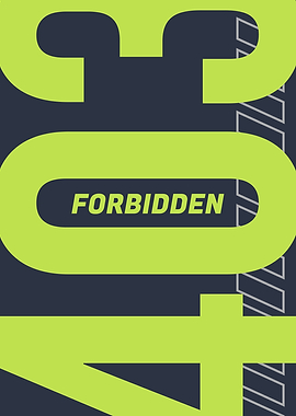 Forbidden 403 Graphic