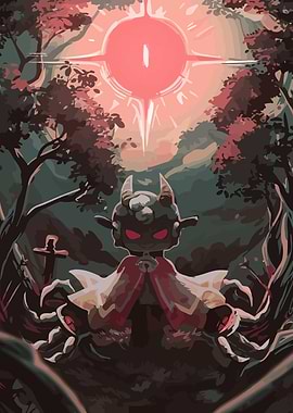 Demonic Figure in Forest